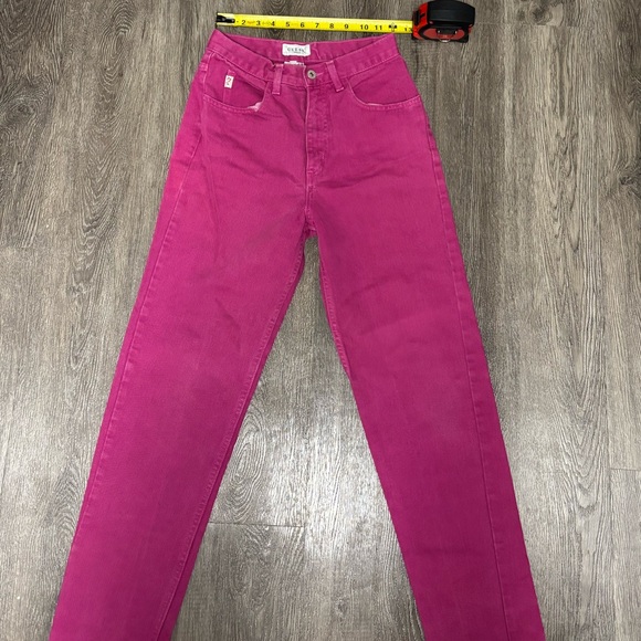 🩷Guess~Vintage High Waisted Pink Jeans - Picture 10 of 12